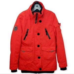 Koldtek Size Small Red Jacket Parka Coat Snow Winter Men's Women's